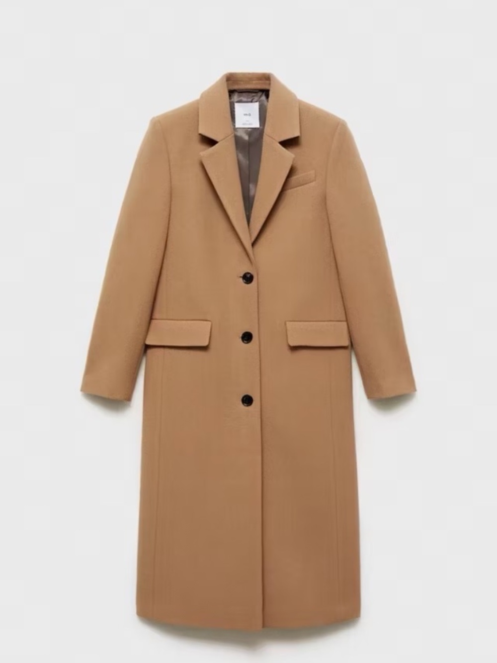 Long Structured Wool Coat